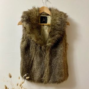 Urban Outfitters Jack by BB Dakota Brand Fur Vest